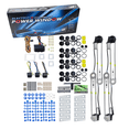 thumbnail image 5 of Universal 4-Door Power Window Conversion Kit Electric Power Window Lift Roll Up Regulator w/Switches, Wiring | Fit for 4-Door Vehicles with Manual Windows, Sedan, Pickup, Off-Road, Vans, SUV, 5 of 7