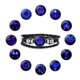 thumbnail image 3 of Pulsera De 12 Constelación Signo Del Zodiaco Hombres Multicapa Trenzado Cuero Para Las Mujeres Moda Fiesta De Cumpleaños Joyería, 3 of 4