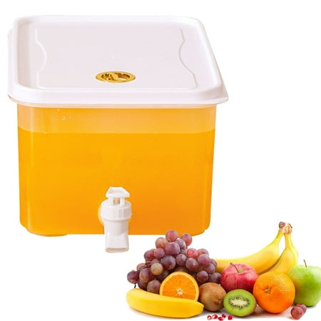 

Quinlirra 5L Super Large Capacity Faucet Cold Water Kettle Refrigerator Plastic Cold Water Bucket With Faucet Household Cold Brewing Bucket Gifts For Women Gifts For Men Halloween Gifts