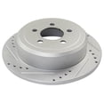 thumbnail image 3 of Geelife For 07-11 Nitro 08-12 Liberty Rear Brake Calipers Ceramic Pads Drilled Rotors, 3 of 6