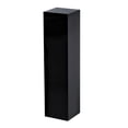 thumbnail image 1 of Unique Bargains 1.5'x1.5'x6' Jewelry Display Riser Polished Acrylic Cube Display Stand Block Collection Showcase, Black, 1 of 5
