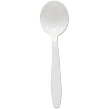 Heavy Weight Disposable White Forks - Case Of 1,000 Polypropylene 7.28 Inch Forks