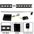 thumbnail image 5 of kanaroous Car Strobe Lighting Strip Kit Scanner Night Rider Light Bar 7 Color RGB Remote Lamp Tools Truck SUVs Accessories, 5 of 6