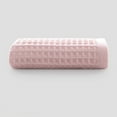 thumbnail image 2 of Fall Decor Honeycomb Wash Towels Soft Absorbent In Gentle Blue Red & Grey Reusable Facial Cleansing Cloths, 2 of 6