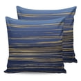 thumbnail image 7 of Abstract Navy Blue and Golden Texture Outdoor Pillow Covers Waterproof Throw Pillow Cover 18x18in Set of 2,Square Decorative Pillowcases Cushion Case for Patio Sofa Couch,Classic Modern Simplistic, 7 of 7