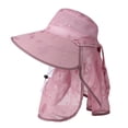 thumbnail image 5 of RKSTN Womens Sun Hat Upf 50+ Fishing Hat with Neck Flap Wide Brimmed Summer Hats for Women Face Covering Cool Tea Picking Hat, 5 of 7