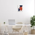 thumbnail image 2 of Stupell Industries Modern Abstract Red Blue Circles Shapes Pattern Wood Wall Art, 10 x 15, Design by Urban Epiphany, 2 of 5