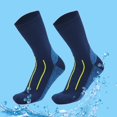 thumbnail image 2 of CHEGUTA Mens Compression Socks Men's Outdoor Wading Sports Diving Mid Tube Waterproof Socks Blue, 2 of 3