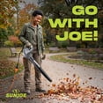 thumbnail image 3 of Sun Joe 6-Amp 155 mph Corded Handheld Leaf Blower, Light-Duty Lawn Tool, Gray, 3 of 6