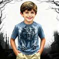 thumbnail image 4 of Gyexs Kids Halloween T-Shirt Short Sleeve Festival Halloween Shirt Clothes for Toddler Boys, 4 of 4