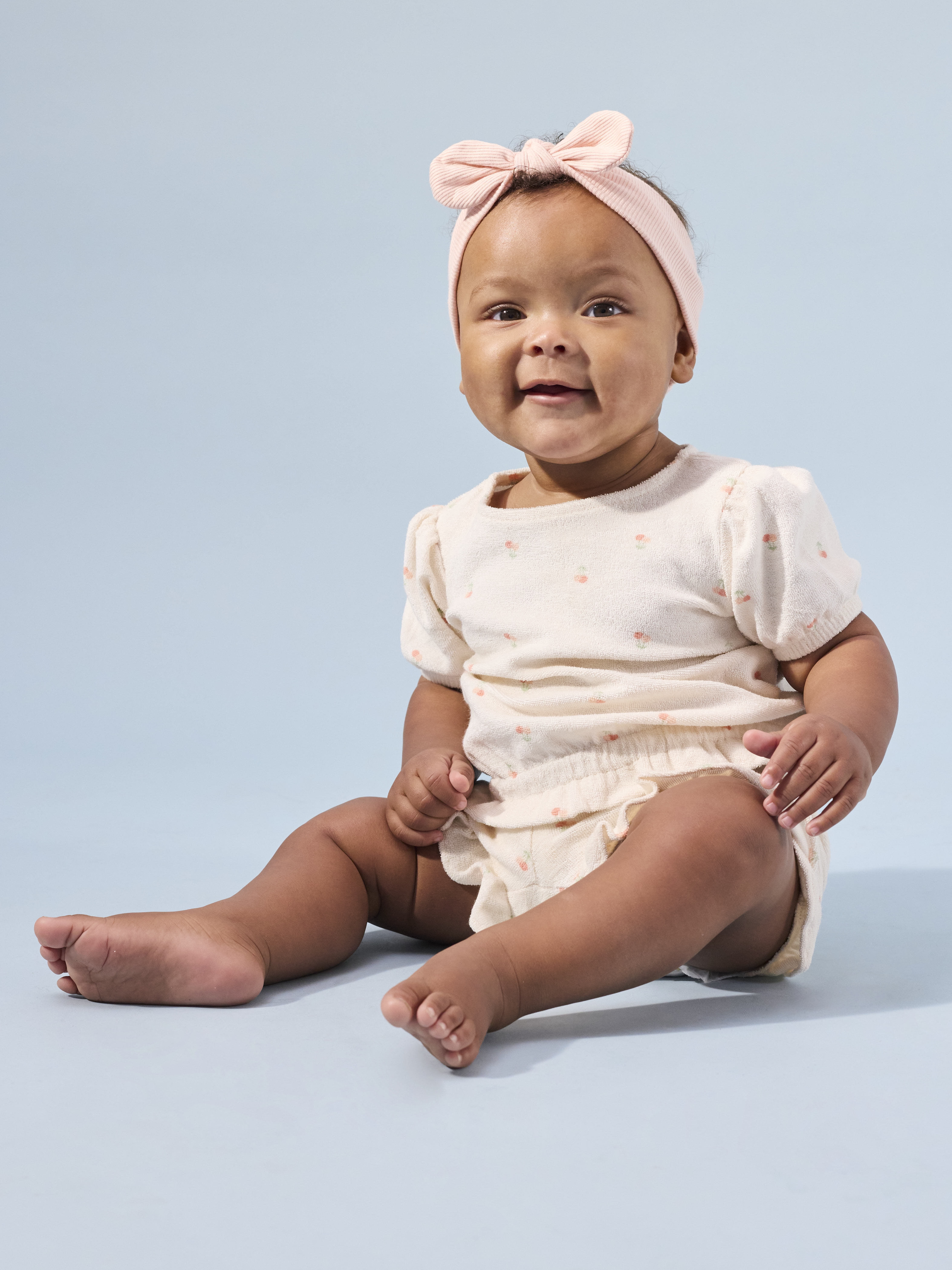 Little Star Organic Infant Girls 6PC Bundle Set, Sizes NB-24M