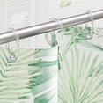 thumbnail image 6 of Plastic Shower Curtain Rings, Shower Curtain Hooks, 24 Pcs C Shaped Shower Hooks for Shower Curtain, Clear Shower Curtain Hooks for Bathroom, 6 of 7