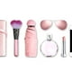 thumbnail image 2 of GOOHOCHY Paraguas pequeño plegable compacto de bolsillo con estuche cápsula anti-UV (rosa), 2 of 7