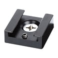 thumbnail image 2 of 2pcs Quick Release Cold Shoe Mount Adapter Flash Stand Bracket for Camera (Black), 2 of 8