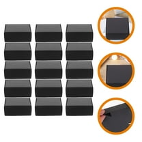 SEWCHICS Strong Black Paper Mailing Box Reusable for Various Items 15Pcs