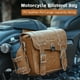 thumbnail image 4 of Bolsa de moto Bolsa de asiento trasero Retro para motocicleta, bolsa de gran capacidad para motocicleta, bolsa trasera Universal para montar en motocicleta, herramientas para motocicleta, bolsa latera, 4 of 8