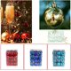 thumbnail image 3 of 24 piezas de adornos navideños rosas de 3 cm, decoración de adornos navideños irrompibles de plástico de 1,18 pulgadas, 24 piezas de 3 cm, rosa, 24 piezas de 3 cm, rojo, 3 of 5