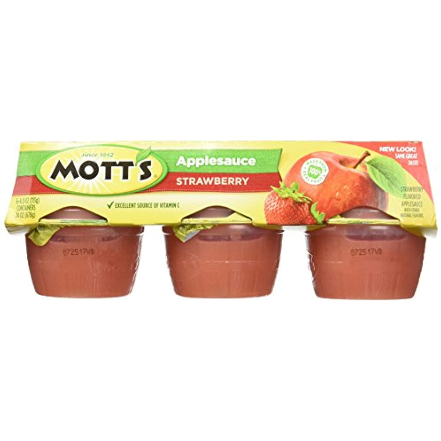 Motts Fruitsations Strawberry Applesauce, 6 Ct, 2 Pk