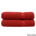 thumbnail image 3 of Authentic Hotel and Spa  Herringbone Weave Turkish Cotton Bath Towel (Set of 2) Charcoal Grey, 3 of 5