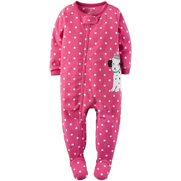 Carter's Carter's Baby Girls' 1Piece Footed Fleece Pajamas Pj's