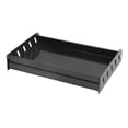 thumbnail image 3 of Spice Shelf, Three Sided Guardrail Design Spacious Storage Design Wall Mounted Spice Rack  For Kitchen For Coffee bar  Black 30x20 Tray, 3 of 8