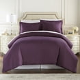 thumbnail image 1 of Housse de Couette - Violet Taille Grand Housse de Couette - 3 Pcs Doux Respirant, 1 of 9