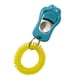 thumbnail image 4 of Silbato para perros Clicker para entrenamiento de mascotas con correa de muñeca Clicker de 3 volúmenes Azul, 4 of 7
