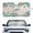 Boho Mandala Floral Dragonfly, variant on Binienty Floral Dragonfly Windshield Sunshade Car Foldable Uv Ray Reflector Auto Front Window Sun Protection UV Rays Protection Automotive Interior Heat Reflector