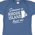 thumbnail image 4 of Inktastic Someone in Rhode Island Loves Me Boys or Girls Baby Bodysuit, 4 of 5