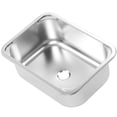thumbnail image 2 of Square RV Sink,RV Sink Square 345x245x136mm Hand Wash Sink Flush Mounted Sink Top of the Line, 2 of 8
