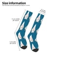 thumbnail image 2 of Balery Nurse Doctor Gnomes Calcetines novedosos Calcetines deportivos Calcetines hasta la rodilla Calcetines de algodón Calcetines originales y geniales, 2 of 6