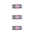 thumbnail image 4 of Soidarity 24 piezas de uñas postizas puntas de uñas postizas para mujeres niñas negro rosa rojo Type1 NO1, 4 of 6