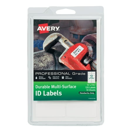 UPC: 0072782615215 | Avery®  AVE61521  ID Labels  3  White