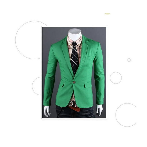 Blazers y chaquetas deportivas para hombre, blazer ajustado, traje para hombre, chaqueta informal, blazer formal para negocios