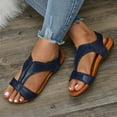 thumbnail image 6 of Fukaraa Arch Support Sandals Women Orthotic Slip-On Adjustable Open Toe Beach Casual, 6 of 6