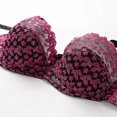 thumbnail image 5 of Everyday Bras for Women Women's Push up Bra 36ddd Sports Bras for Women Sports Bras Pack Full Coverage Padded Bras for Women Women Bras Wireless Pack Small Sports Bras for Women Womens Hot Pink 75, 5 of 6