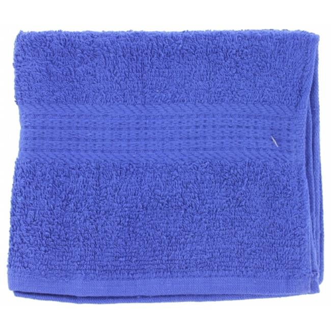 27 in. X 52 in. Royal Blue Provence Bath Towel Pack Of 3