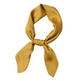 thumbnail image 4 of TRUBKH Silk Scarves Head Scarf Square Scarf Hair Scarf for Women Scarves for Women Silk Scarf One Size Yellow One Size, 4 of 6