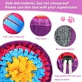 thumbnail image 5 of Vivifying Snuffle Mat for All Breeds Dogs, Interactive Washable Foraging Mat for Slow Eating and Mental Stimulation (Yellow Blue Purple), 5 of 8