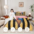 thumbnail image 3 of Erosebridal Teens Sport Baseball Lover Full Size Comforter Sets 3 Pieces,USA Flag Ice Cream Drip Waffle Bedding Sets for Boys Girls,Black Reversible,Ultra Soft Home Decor, 3 of 6