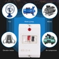 thumbnail image 3 of Interruptor de Motor Eléctrico, Cableador de Protector de Motor, El Cablado Seguro Extiende la Vida Útil de Evitar Daños IP55 Impermeable 690V 2.5-4A PARA EL VENDILADOR, 3 of 7