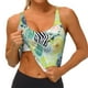 thumbnail image 3 of Fotbe Shell Clam Sujetador Deportivo Largo sin Aros para Mujer con Almohadillas y Soporte Medio, Transpirable y Absorbente, Camiseta Tipo Chaleco o Tank Top-X-Large, 3 of 8