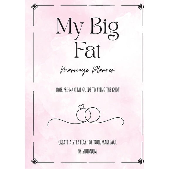 My Big Fat Marriage Planner (Paperback)