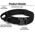 thumbnail image 3 of CNKOO Heavy-Duty Military Tactical Dog Collar & Leash Set  Adjustable & Durable For All Sized Dog, 3 of 4