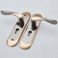 thumbnail image 4 of 2X Indoor Household Door Handle for Home with Security Lock Key Set Aluminum Alloy, 4 of 7