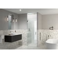 thumbnail image 4 of Glass Warehouse 26.75 in. W x 78 in. H Fully Frameless Hinged Shower Door - Width Adj 27.125 - 28.525, 4 of 5