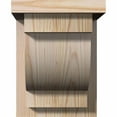 thumbnail image 2 of 7 1/2"W x 10"D x 10"H Alpine Smooth Corbel w/Backplate, Douglas Fir, 2 of 9