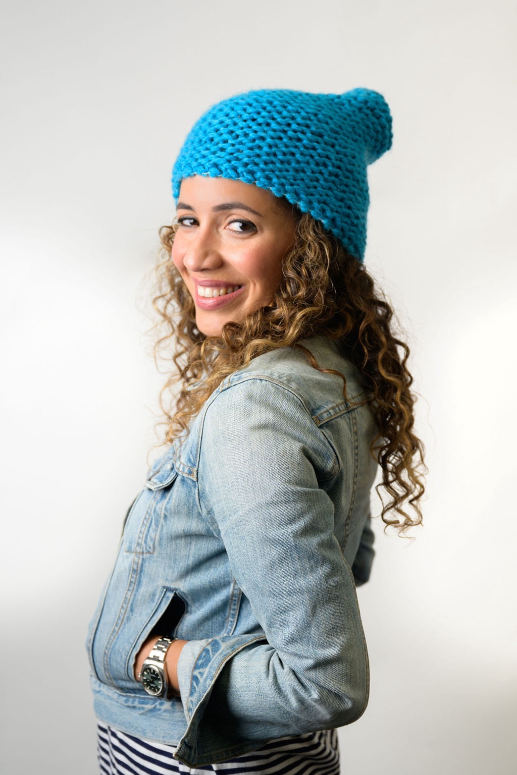Lion Brand Yarn Insta Knit Crème de la Crème Super Bulky Acrylic, Wool, Polyester Yarn 3 Pack