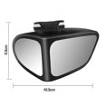thumbnail image 2 of 360° Rotation Mirror Universal Car Blind Spot Mirror Double-sided Glass 360° Rotatable Suv Truck Auto Wide Angle Left Right Rearview Wing Mirror, 2 of 8