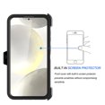 thumbnail image 5 of Njjex For Samsung Galaxy S24 5G Case with Belt-Clip Holster ,Heavy Duty Protective Drop Protection Shockproof Cover with [Built in Screen Protecotr] - Black, 5 of 7